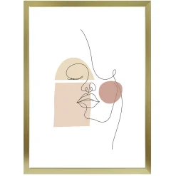 Ibi billedramme 13x18 cm guld