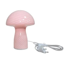 Ida Mushroom LED lampe lyserød 24 cm