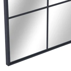 Josie New yorker spejl sort 120x60 cm