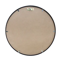 Julia Rundt Spejl Med sort Ramme Ø50 cm