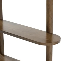 Juliet væghylde i røget eg med 5 hylder H:140 x D:22 x B:130 cm