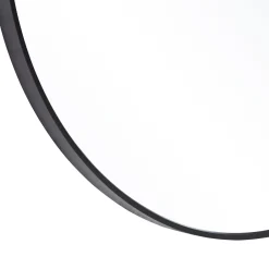 Kajsa rundt spejl med sort ramme Ø70 cm. Fejl/mærker - se produktbeskrivelse (OU11724)