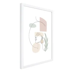 Lea billedramme 30x40 cm hvid