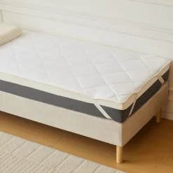 Leo hvid rullemadras 90x200 cm