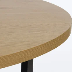 Lugo spisebord i egelook Ø120 CM