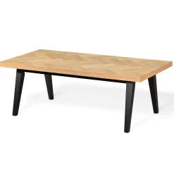 Madelina - sildebens sofabord i lakeret egetræsfiner 120 cm