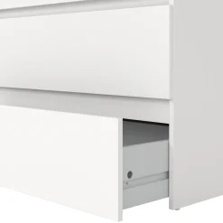 Maise kommode H:70 x B:138 x B:41 cm med 6 skuffer i hvid