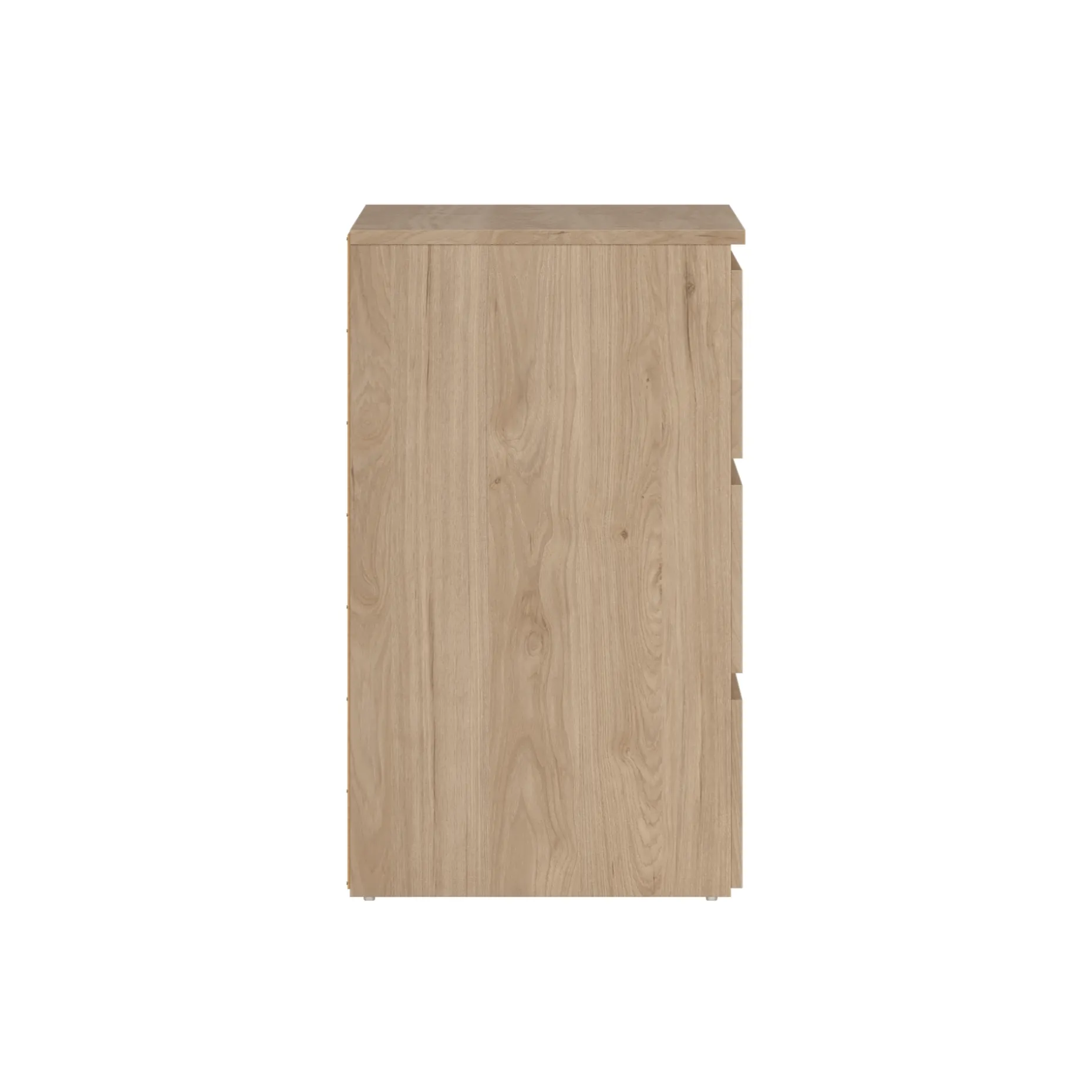 Maise kommode H:70 x B:138 x B:41 cm med 6 skuffer i egelook