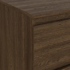 Maise kommode H:114 x B:65 x D:41 cm med 5 skuffer i røget egelook