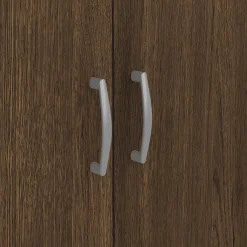 Malia garderobeskab røget egefarve 4 låger 3 skuffer