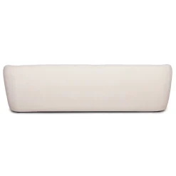 Melisa - 3 personers sofa i hvid boucle L: 220 x D: 84 x H: 66 cm