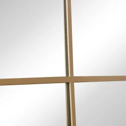 New Yorker spejl med guld/messing farvet ramme 180 x 80 cm