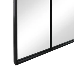 New Yorker spejl med sort ramme 180 x 80 cm