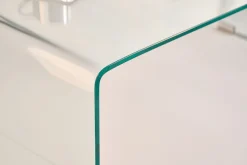 Nicole glas sofabord 95x45x35 cm