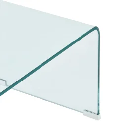 Nicole glas sofabord 95x45x35 cm