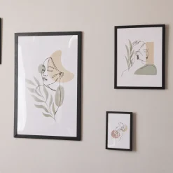 Paloma billedramme 40x50 cm sort