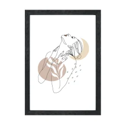 Paloma billedramme 21x30 cm sort