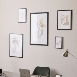 Paloma billedramme 21x30 cm sort