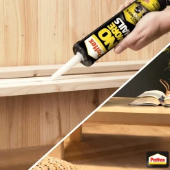 Pattex No More Nails monteringslim til akustikpaneler 300 ml / 1 stk. pr. akustikpanel