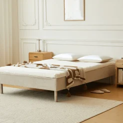 Premium Aksel hvid topmadras i memoryskum 140x200x7 cm