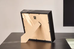 Salma dyb billedramme sort 25x25 cm