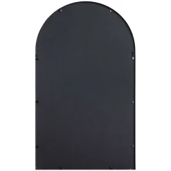 Sandra - New yorker spejl med buning sort 110x65 cm