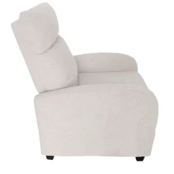 Silas lænestol i beige med vippefunktion og benstøtte