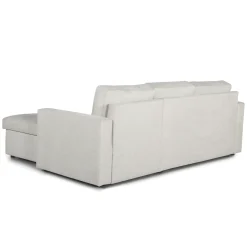 Sinus beige sovesofa med vendbar chaiselong og opbevaring