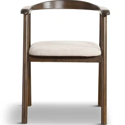 Spisebordssæt - Susan plankebord i røget eg 200 cm + 4 x Jocelyn spisebordsstol i røget eg