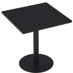 Stacey cafebord - 70 x 70 cm - Sort/Sort