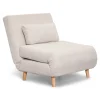 Thalia foldbar sovesofa beige tekstil