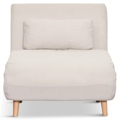 Thalia foldbar sovesofa beige tekstil