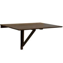 Tiago væghængt klapbord i røget eg 100x70 cm