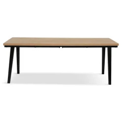 Valeria sildebensbord 200x90 cm lakeret egefiner