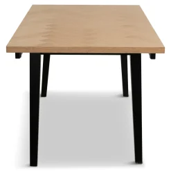 Valeria sildebensbord 200x90 cm lakeret egefiner