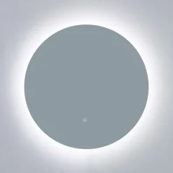 Zarah rundt spejl med LED lys 60 cm